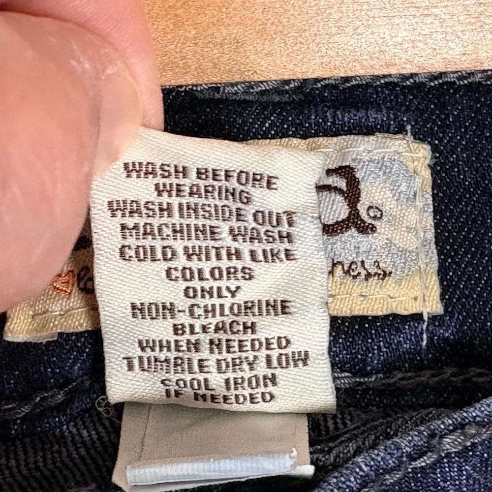 Mudd Girls Dark Wash Bootcut Jeans Blue Size 14R Y2K Retro Cowgirl Casual
